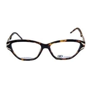 Gianni Po Eyeglasses GP 12 53-15 135 Brown Tortoise Frame Women’s Rectangle New